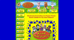 Desktop Screenshot of kampkreatures.com